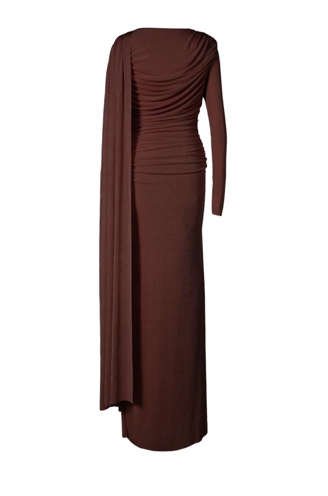 فستان مكسى  بأكمام  غايا